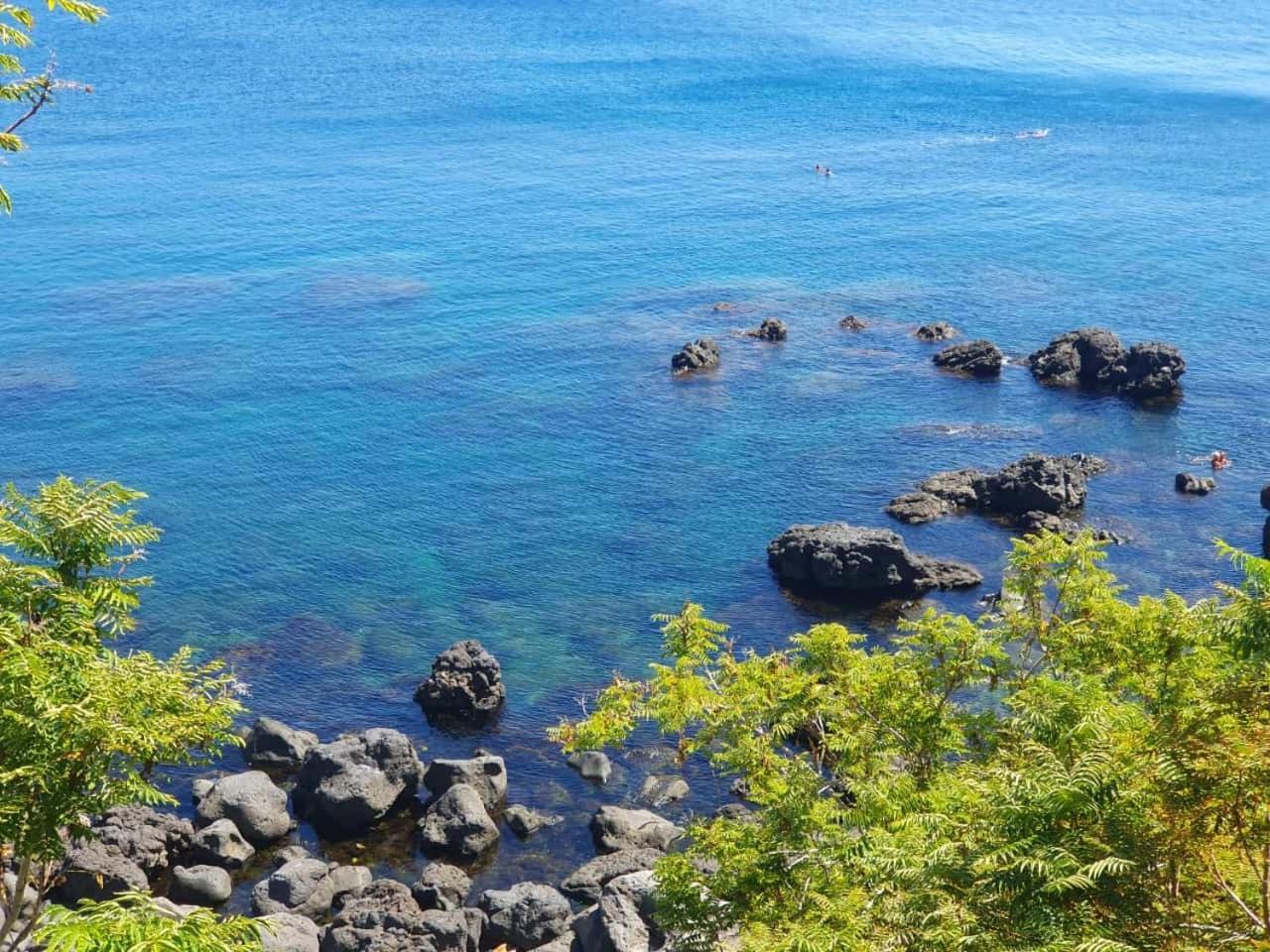 Villa La Finestra Sul Mare Aci Castello Exterior foto